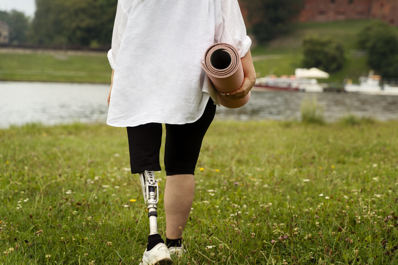 dobranie protezy nogi dla pacjenta